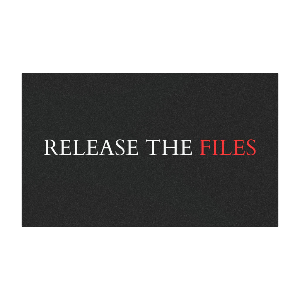 Release the Files - Car Magnet