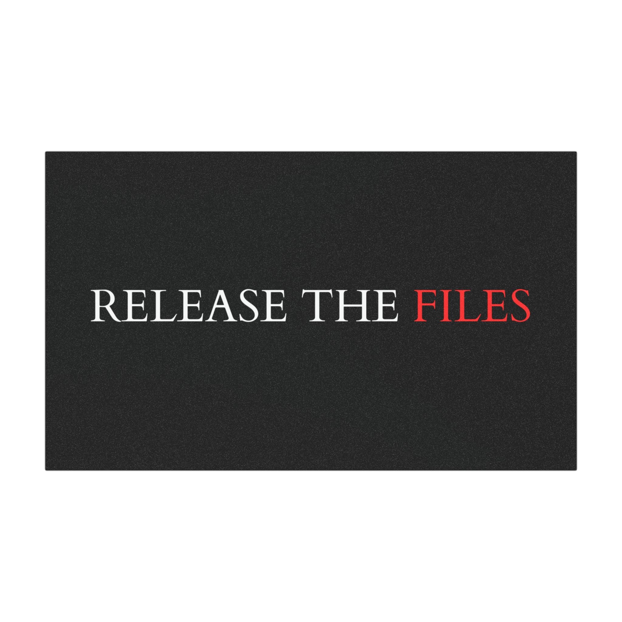 Release the Files - Car Magnet