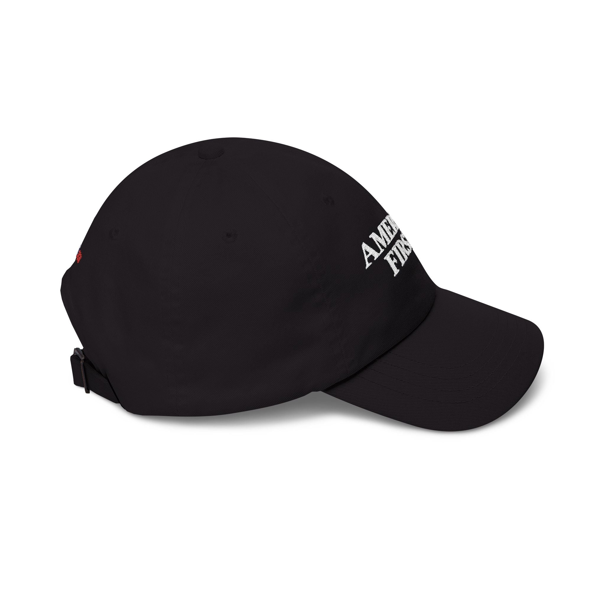 America First/Massie 2028 Dad Cap (Black, Embroidered)