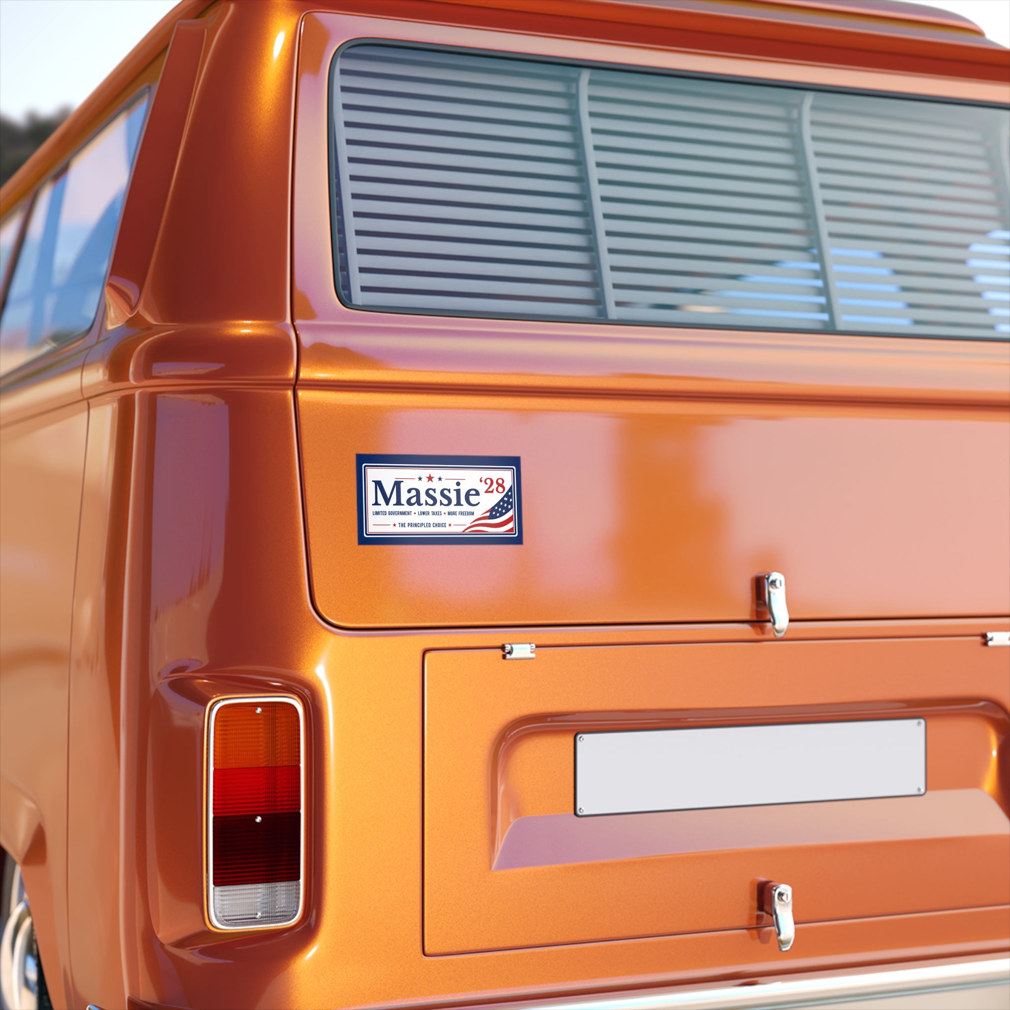 Massie '28 Campaign Bumper Sticker (7.5x3.75")