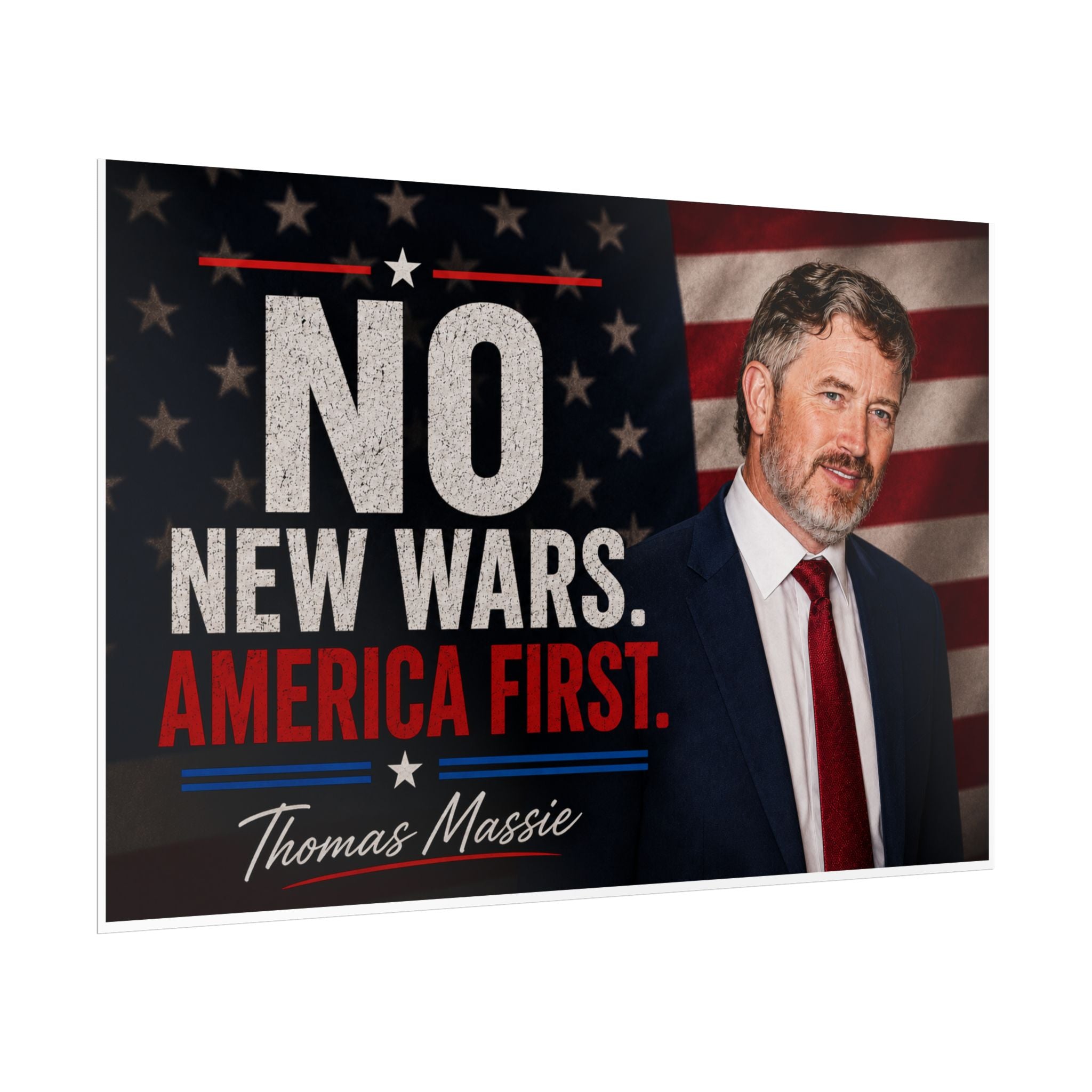 No New Wars America First Poster