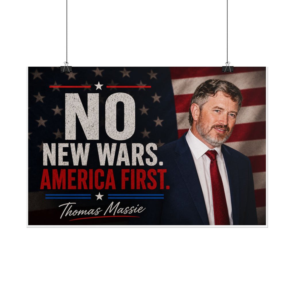 No New Wars America First Poster