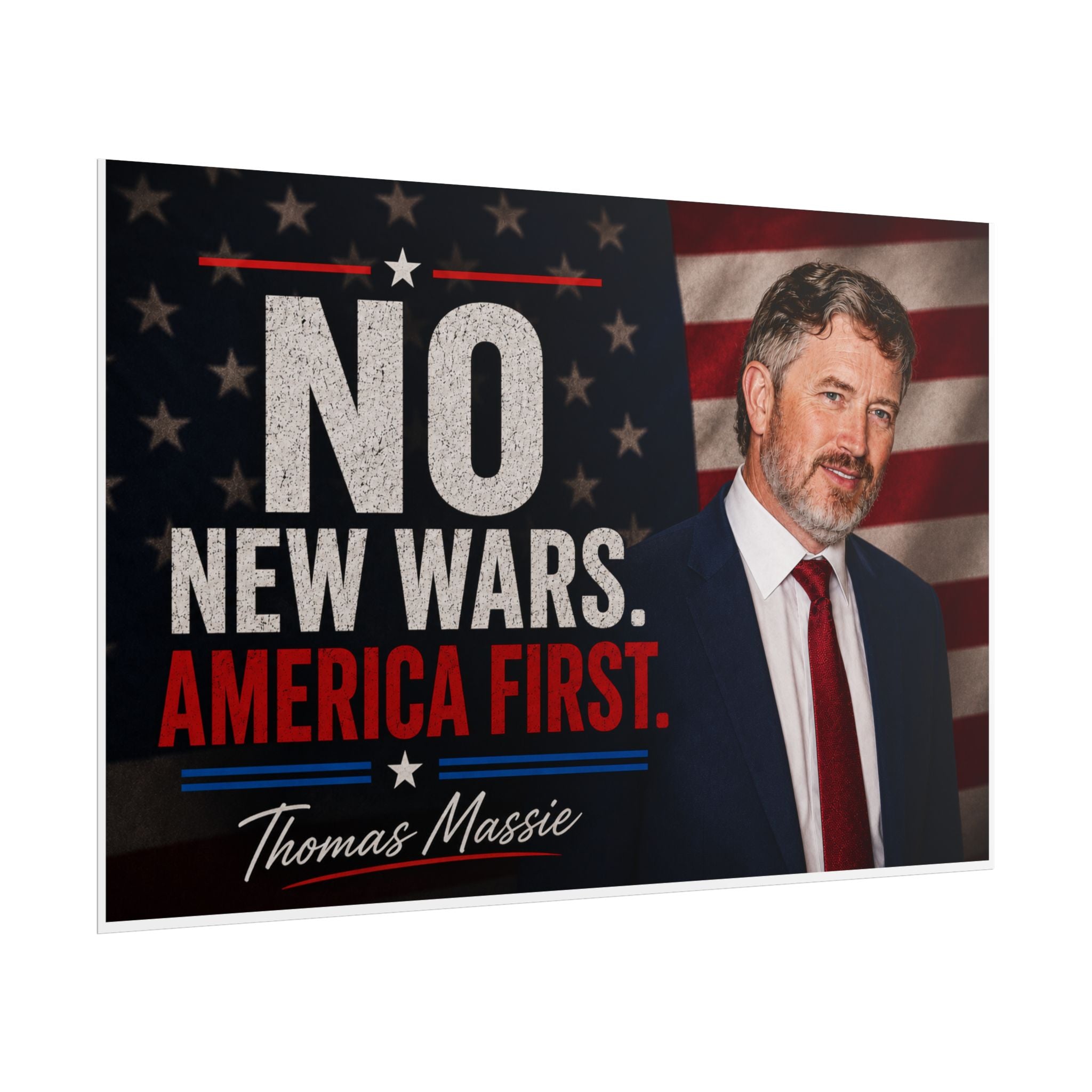 No New Wars America First Poster