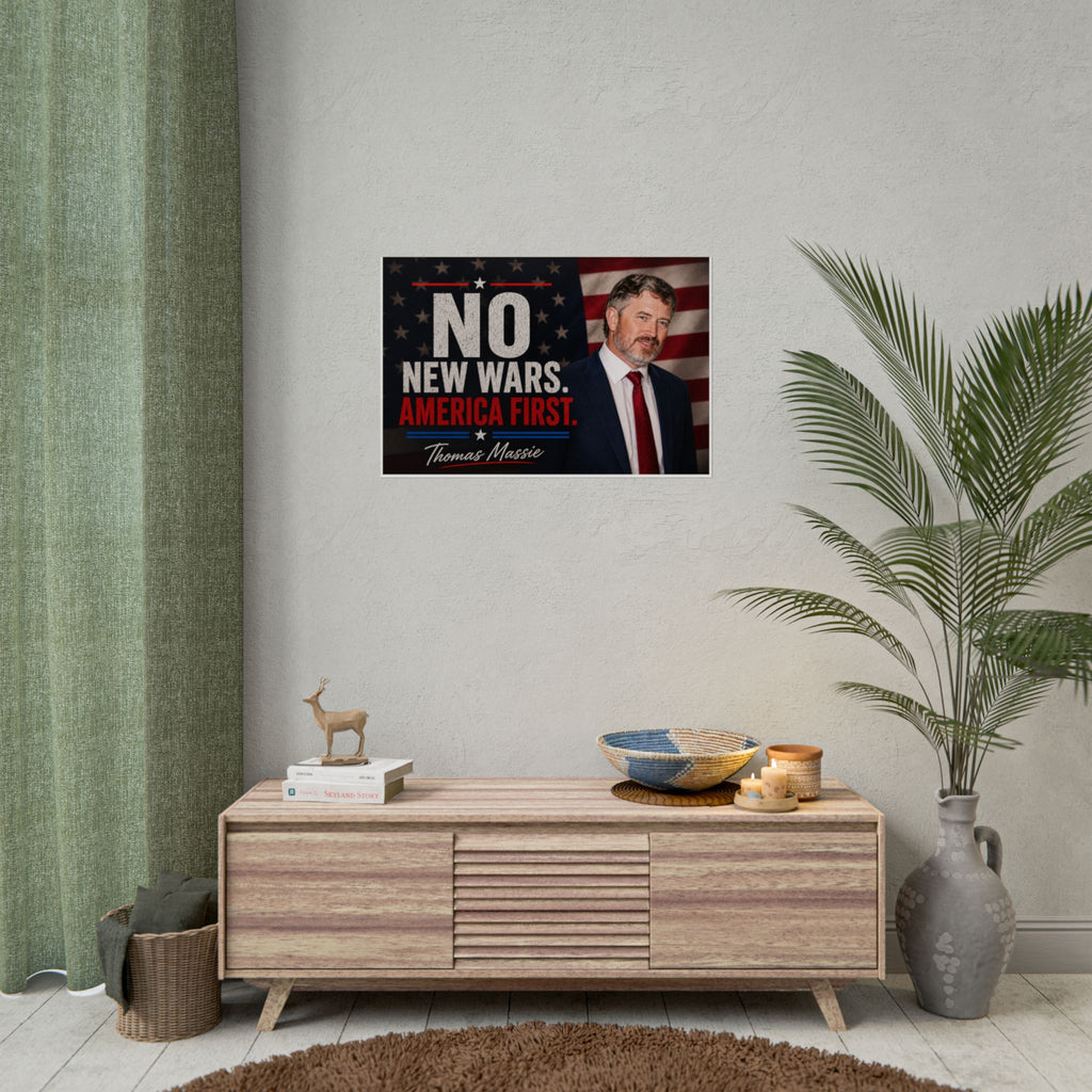 No New Wars America First Poster