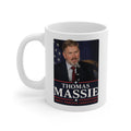 11oz Coffee Mug - Thomas Massie "Liberty, Principle, Constitution"