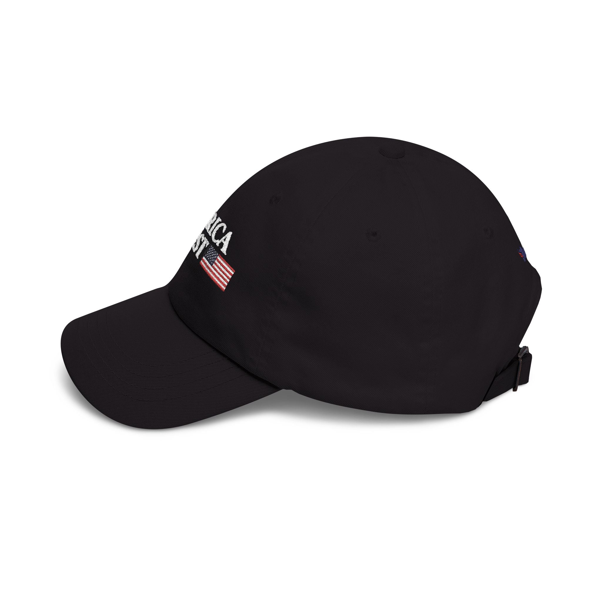America First/Massie 2028 Dad Cap (Black, Embroidered)